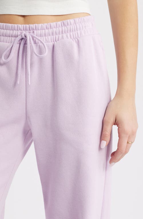 Bp. Baggy Wide Leg Sweatpants In Purple
