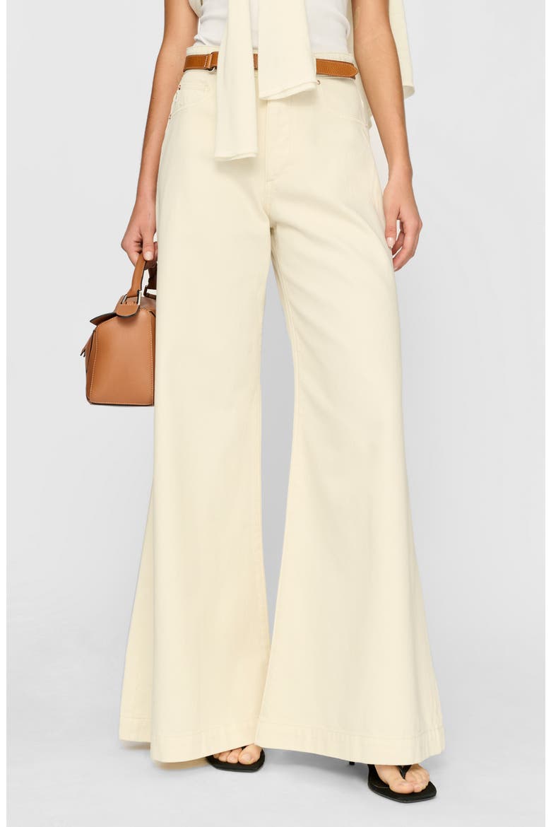 Lucila High Waist Wide Leg Jeans, Main, color, FLAX