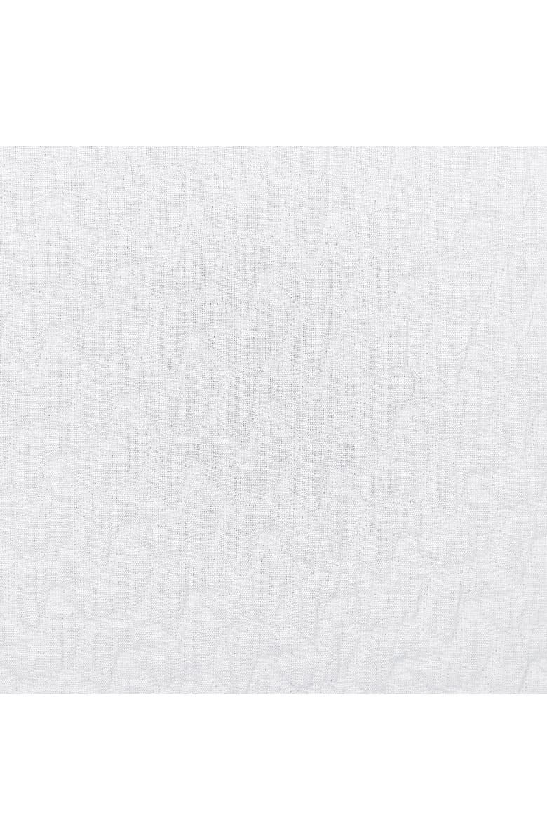 ELISABETH YORK Vance Dove Queen Matelasse, Alternate, color, White