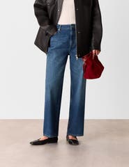 Whistles Denim Straight Ankle Length Jeans