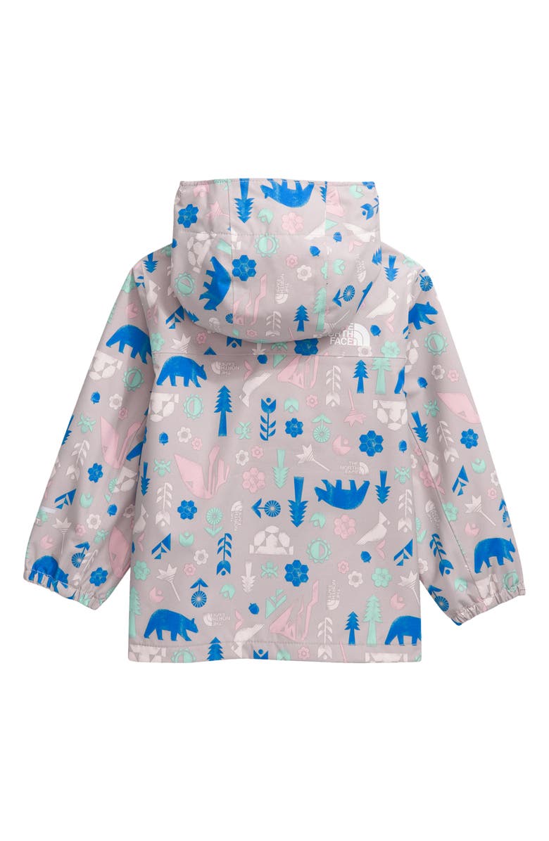 The North Face Antora Waterproof Recycled Polyester Rain Jacket, Alternate, color, Moonstone Grey Multi Pitch