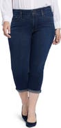NYDJ Chloe Hollywood Fray Cuff Capri Jeans