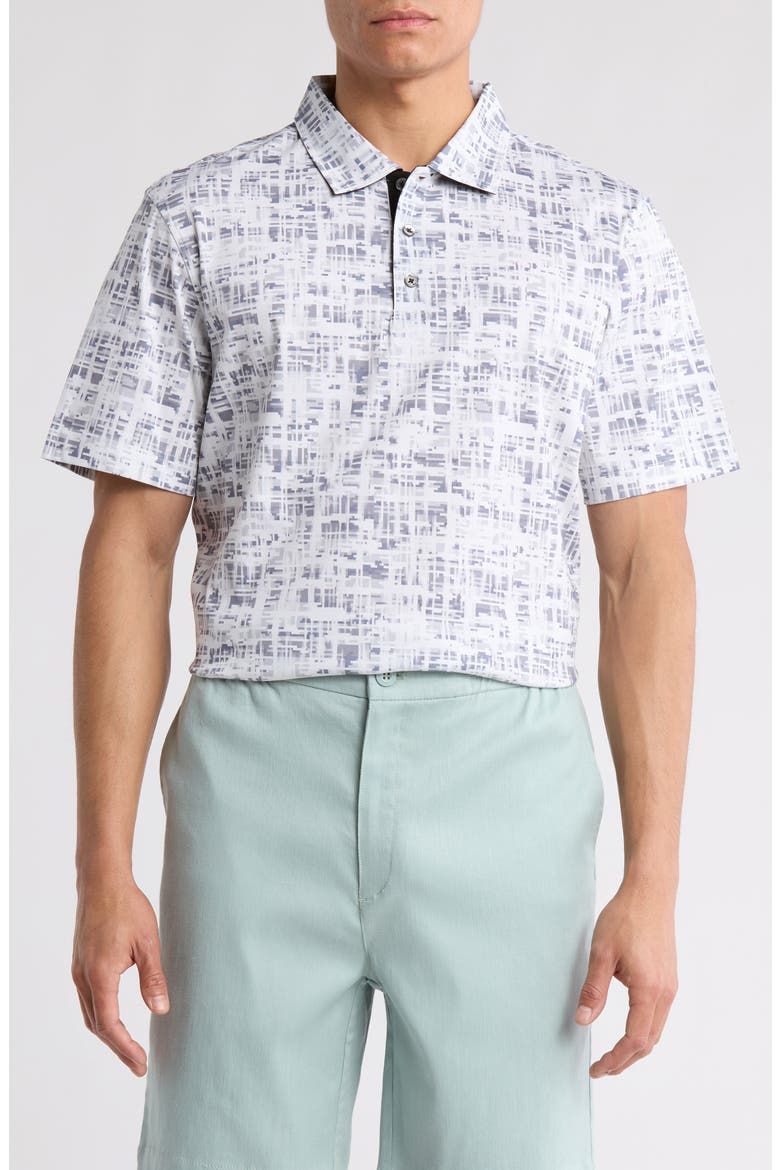 Hendrix Pima Cotton Polo, Main, color, CEMENT