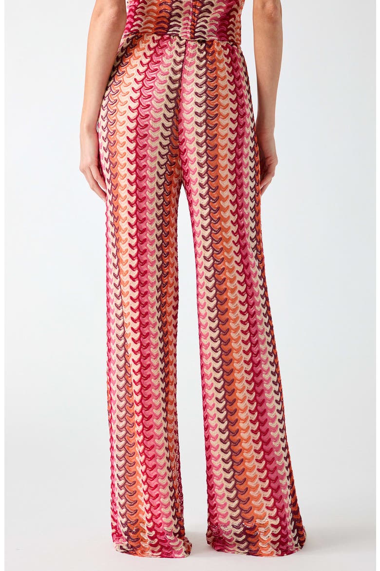 Fearne Knit Wide Leg Pants, Alternate, color, RED/ PINK COMBO