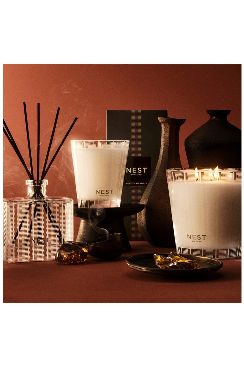 Moroccan Amber Reed Diffuser, Alternate, color, NO COLOR