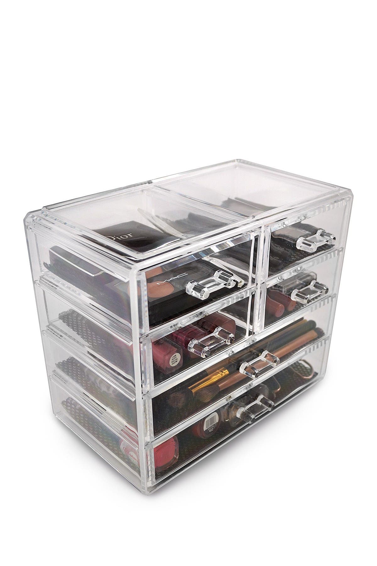SORBUS Acrylic 6 Drawer Cosmetics Makeup & Jewelry Storage Case Display