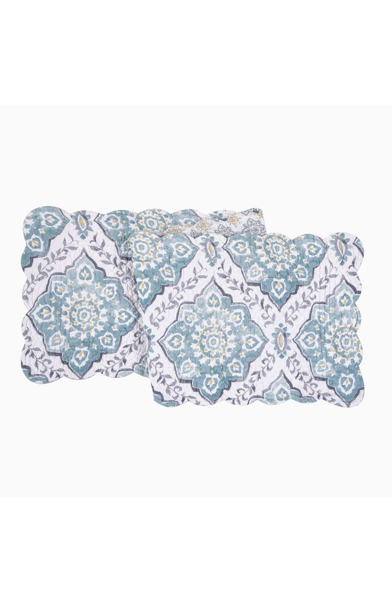 C&F Home Harlan Table Runner 14" x 51", Main, color, Blue