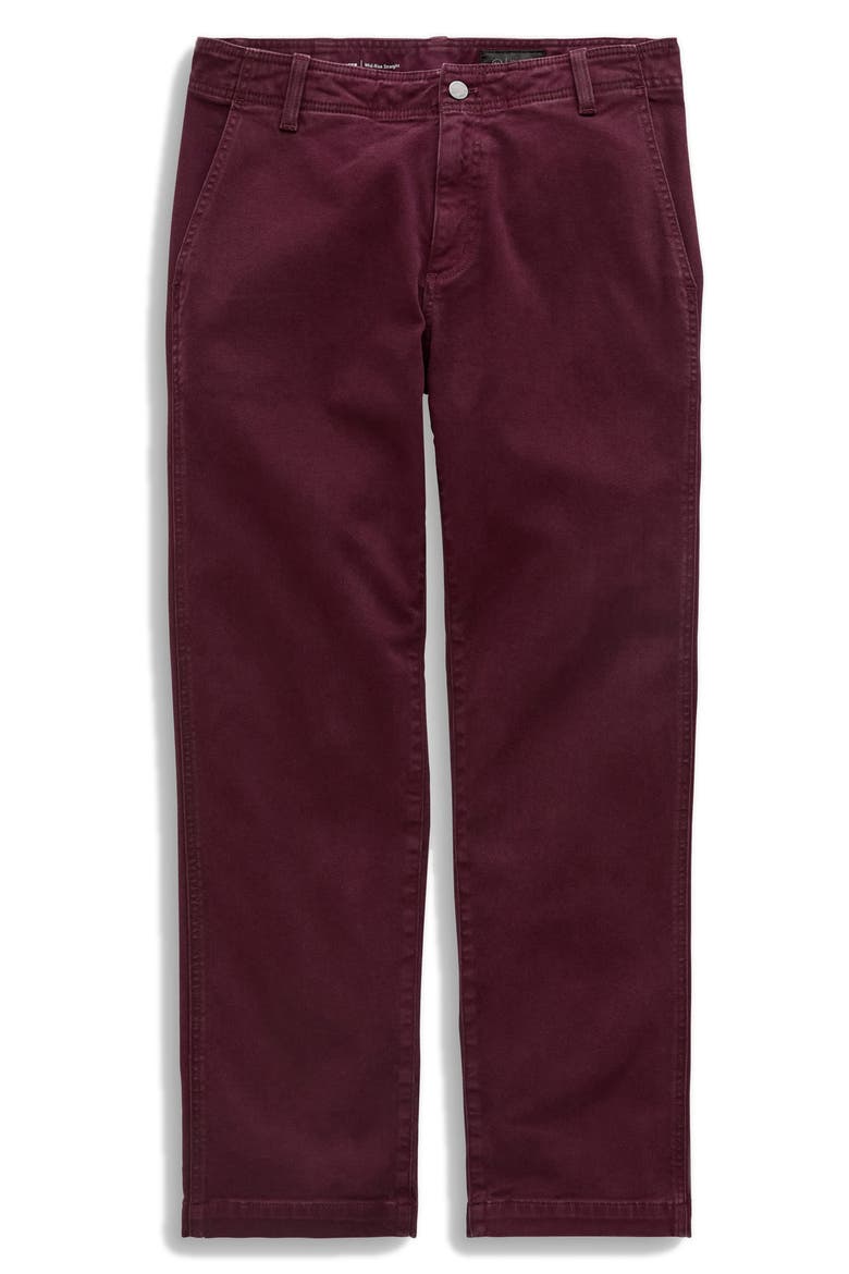 Brinley Mid Rise Straight Leg Trouser Jeans, Alternate, color, SULFUR JAZZ BERRY