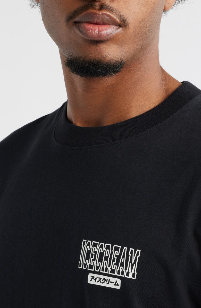 ICECREAM Explosion Oversize Graphic T-Shirt, Alternate, color, Stretch Limo