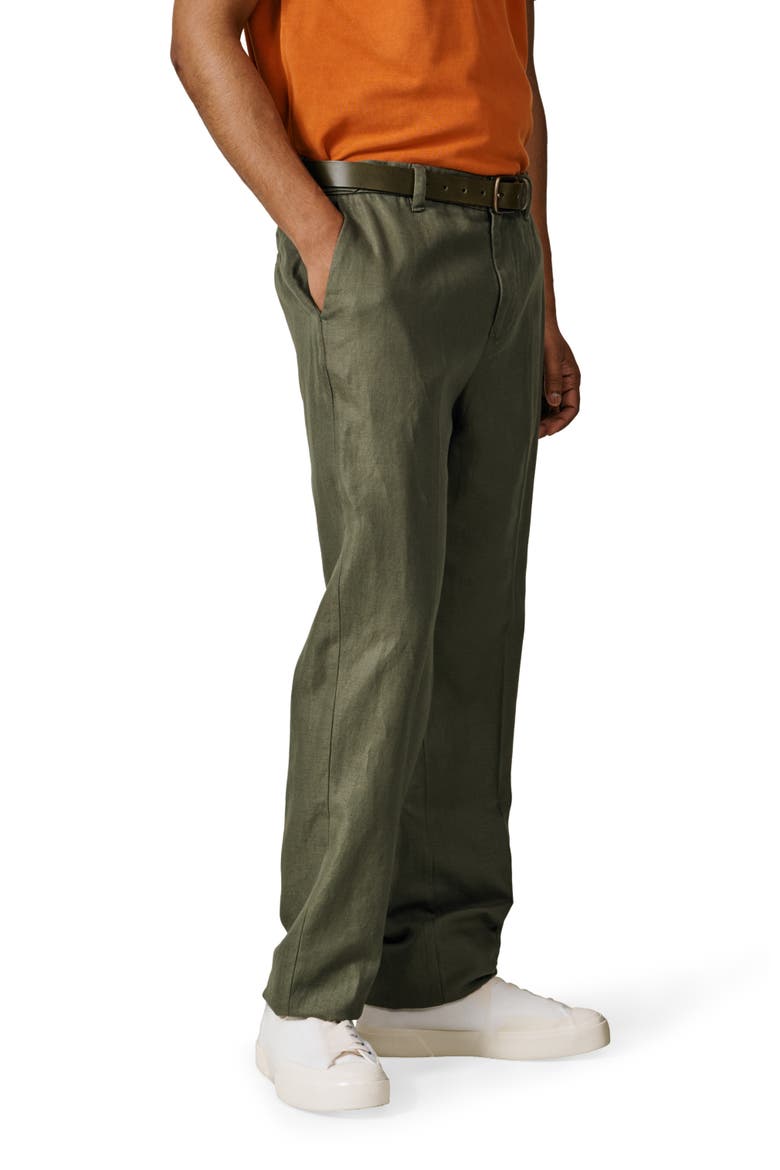 Axholme Slim Leg Suit Trouser, Alternate, color, Khaki