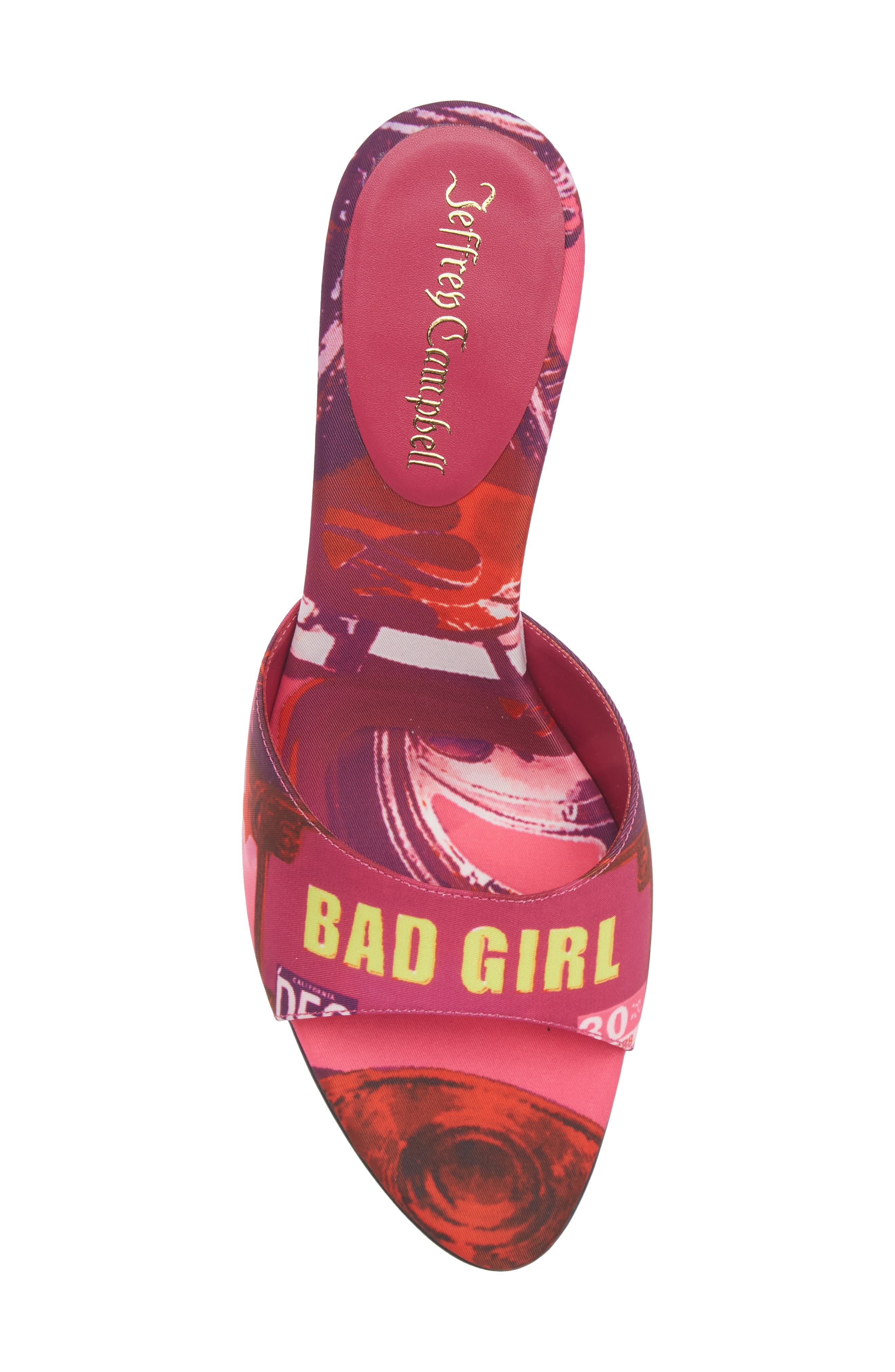 Agent Slide Sandal, Alternate, color, FUCHSIA BAD GIRL COMBO