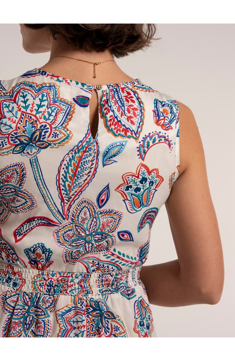 Brakeburn Ioanna Midi Dress, Alternate, color, Multi