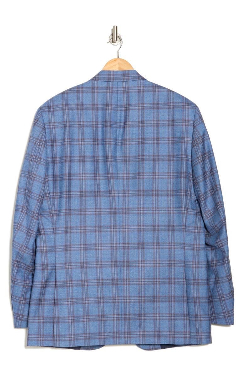 Peter Millar Flynn Windowpane Wool Blazer, Alternate, color, 