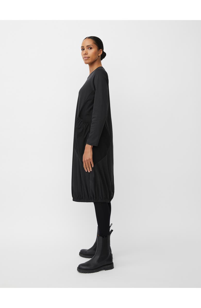 Masai Copenhagen MaNyphira Long Sleeve Loose Fit Dress, Alternate, color, Black