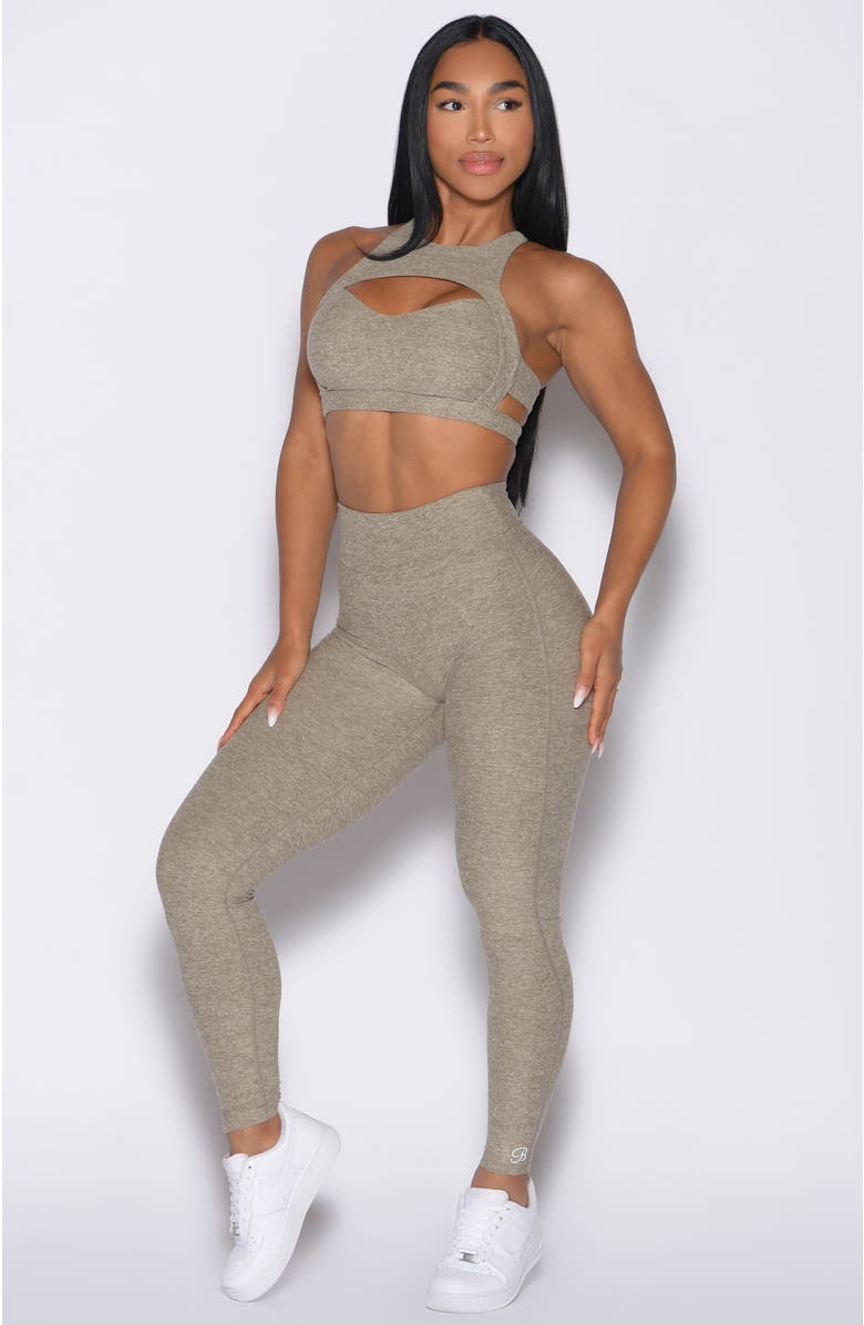 Bombshell Sportswear V Butt Lift Leggings, Alternate, color, Toasted Sugar