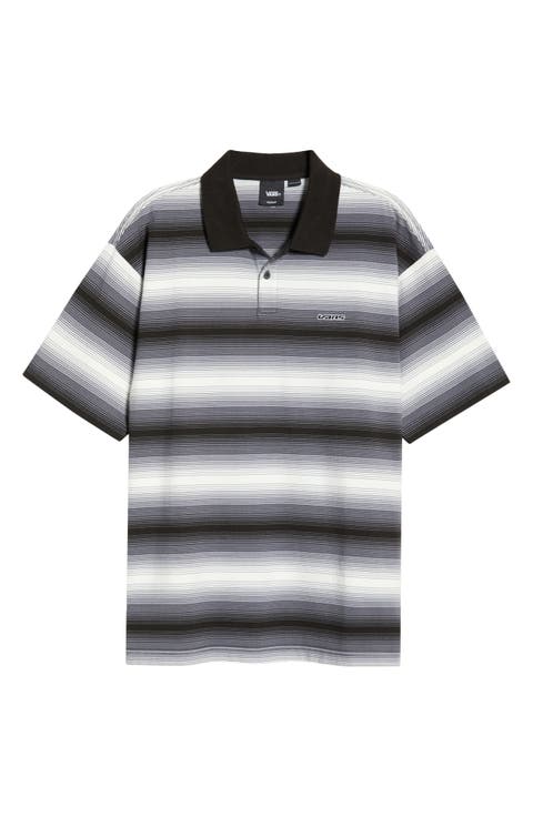 Molino Shadow Stripe Polo