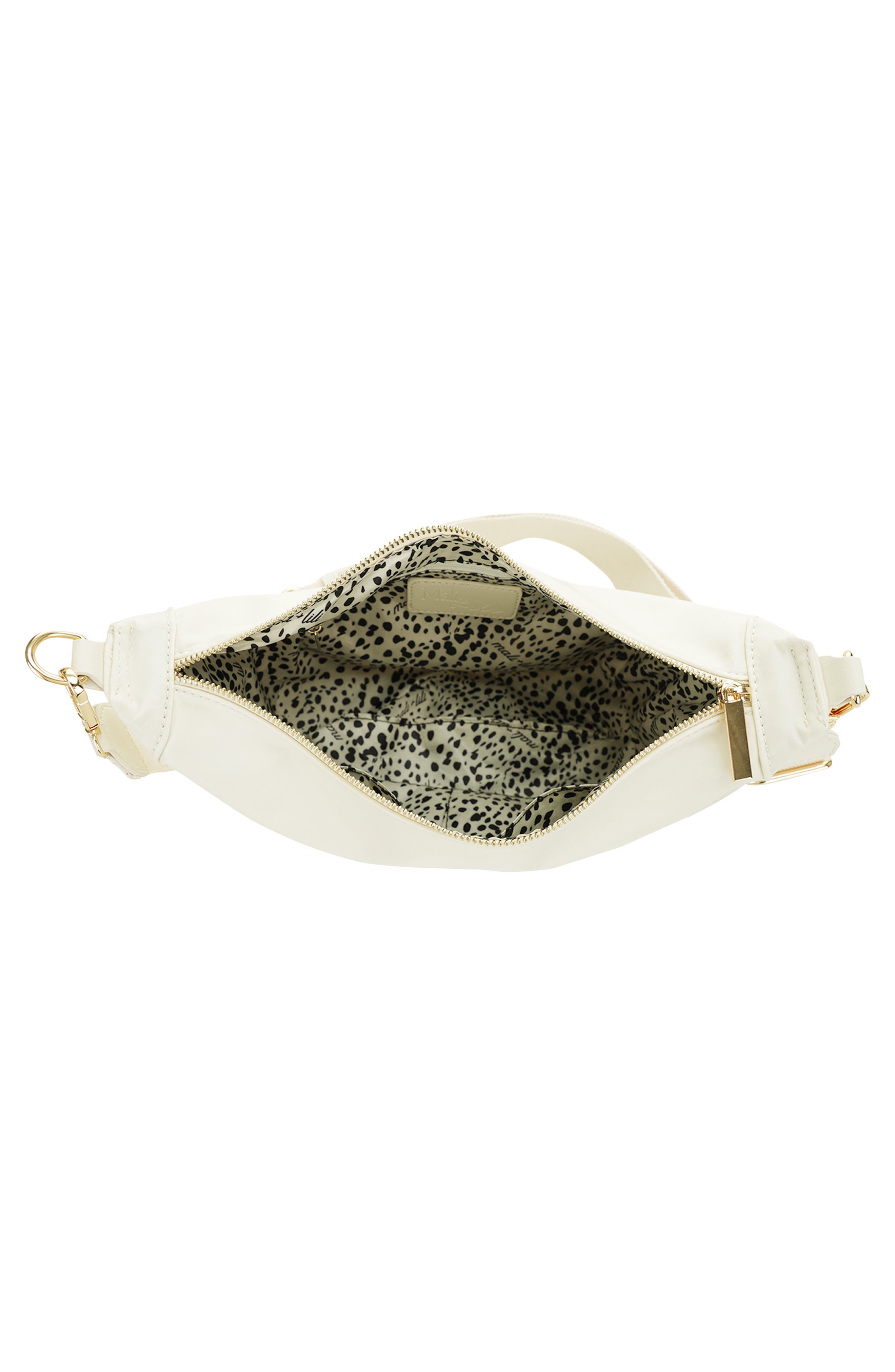 Bre Nylon Sling Crossbody Bag, Alternate, color, BONE