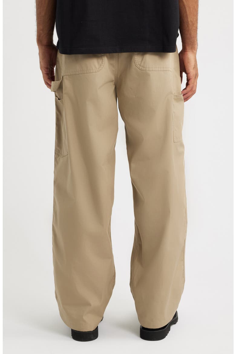 Postal Single Knee Loose Fit Carpenter Pants, Alternate, color, IROKO