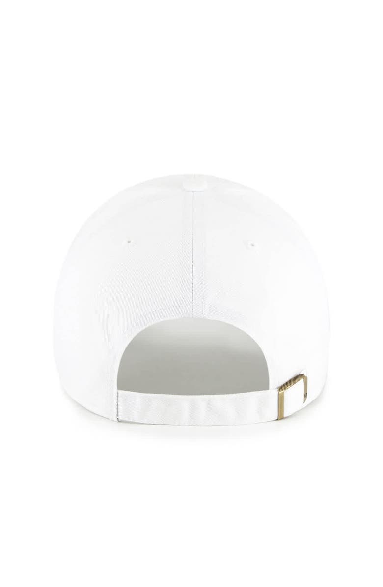 '47 Men's '47 White Howard Bison Clean Up Adjustable Hat, Alternate, color, White