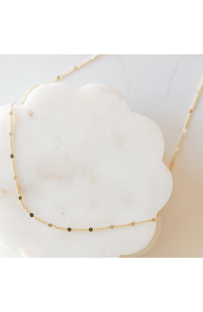 Ivy & Pearl Co. Golden Dot Layer Chain, Main, color, Gold