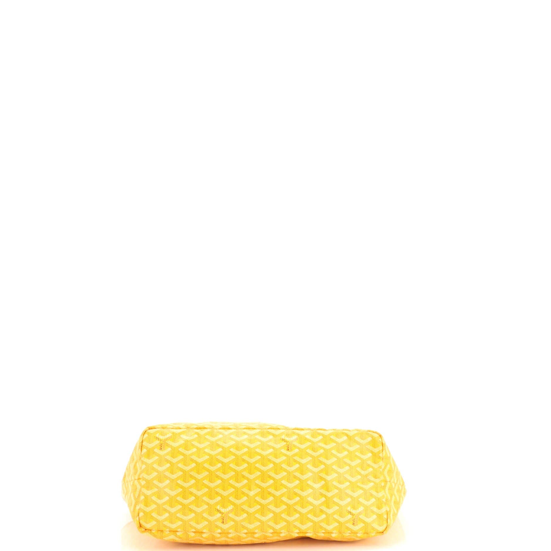 Saint Louis Tote Coated Canvas PM, Alternate, color, Yellow
