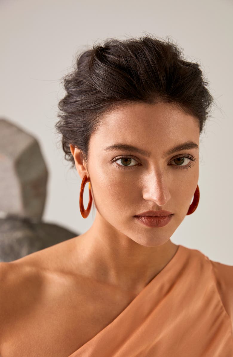 Cult Gaia Kennedy Hoop Earrings, Alternate, color, 