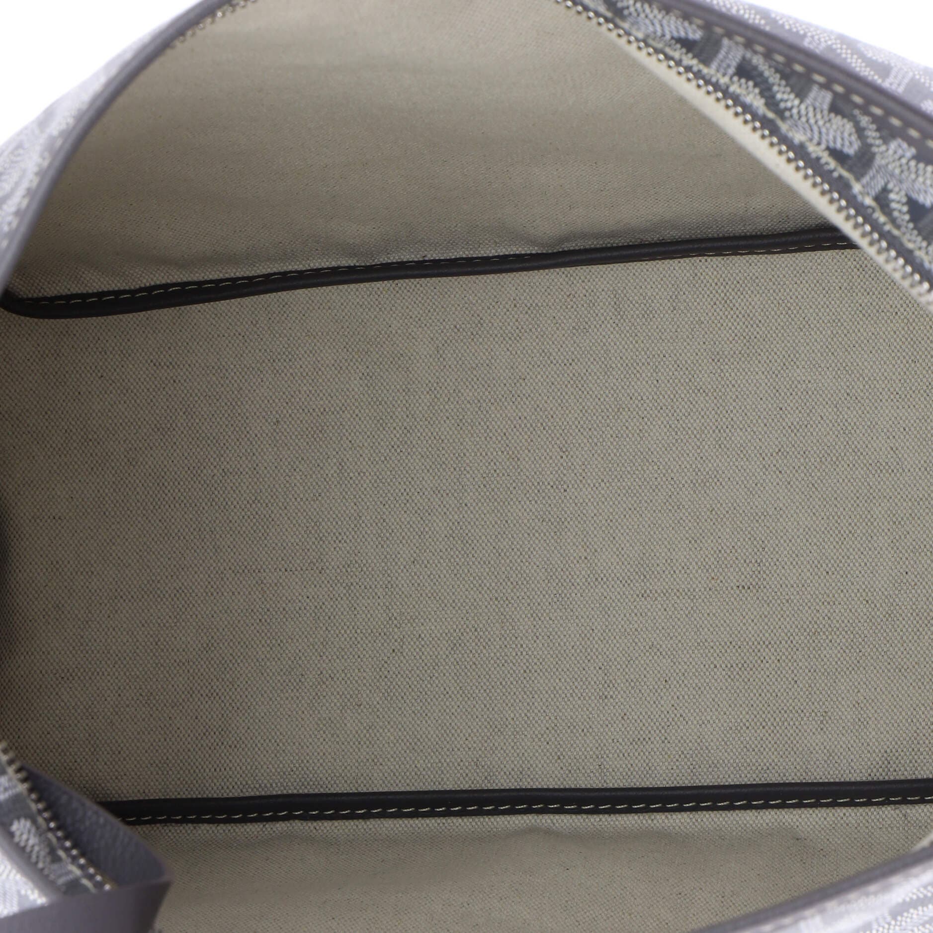 Pre-Owned Goyard Boheme Hobo Coated Canvas, Alternate, color, 