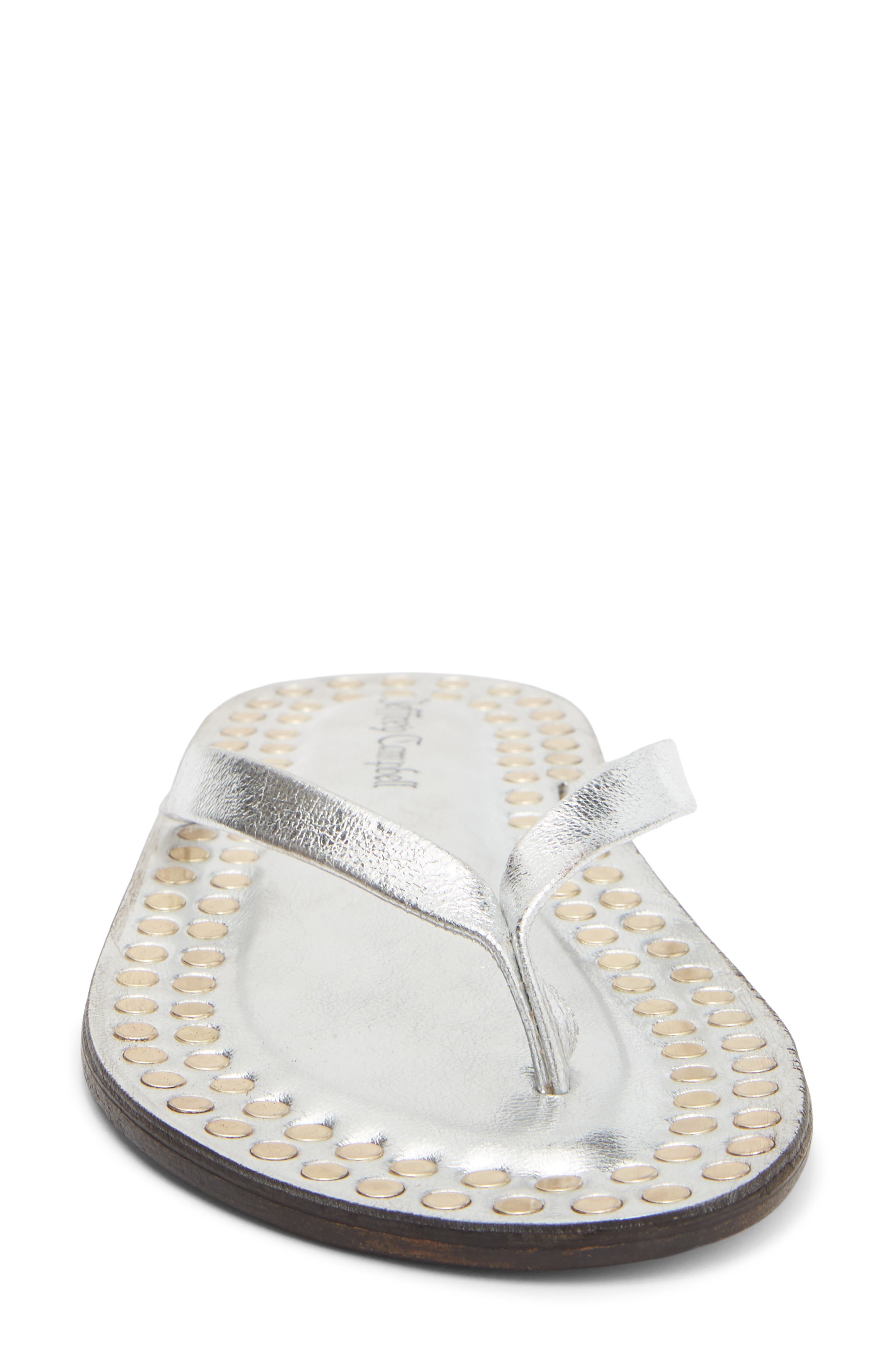 Jeffrey Campbell Bonez Flip Flop, Alternate, color, 