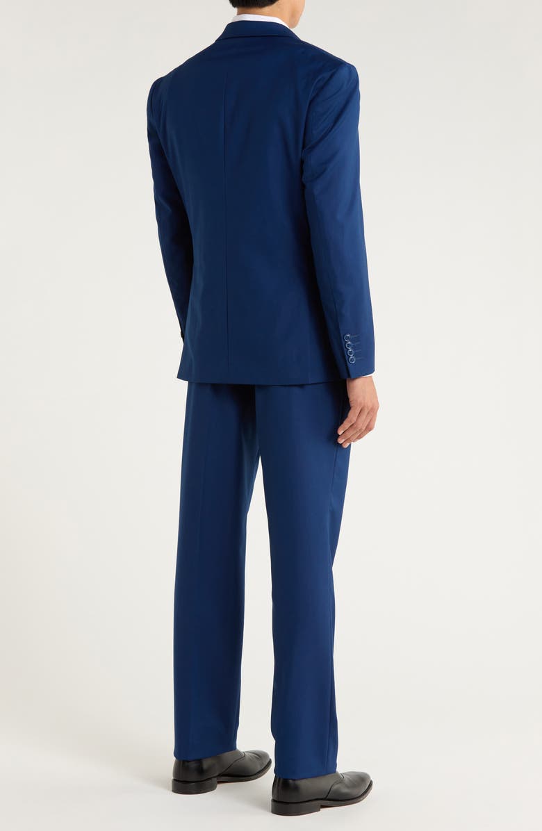 ZEGARIE Indigo Mélange 3-Piece Suit, Alternate, color, Indigo
