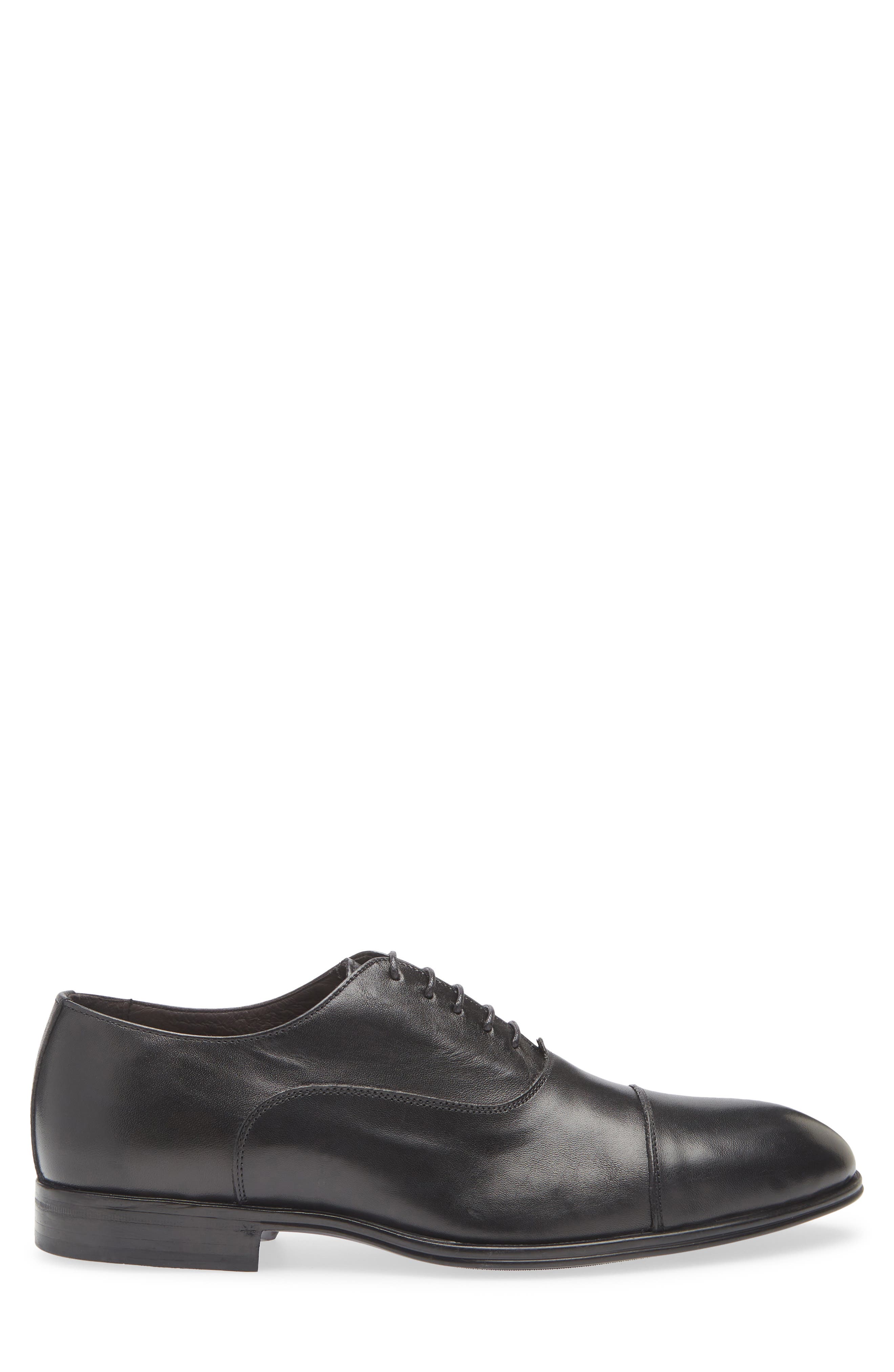 M BY BRUNO MAGLI Adrian Cap Toe Oxford, Alternate, color, Black