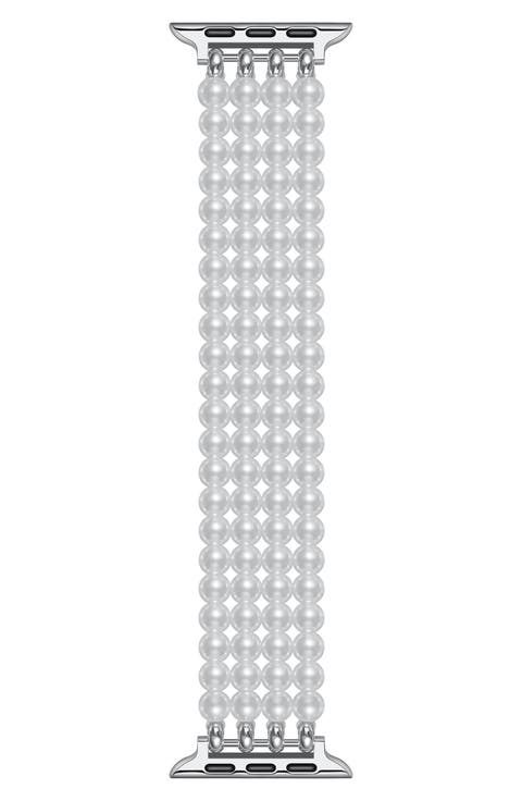 Ariel Imitation Pearl Apple Watch® Bracelet Watchband