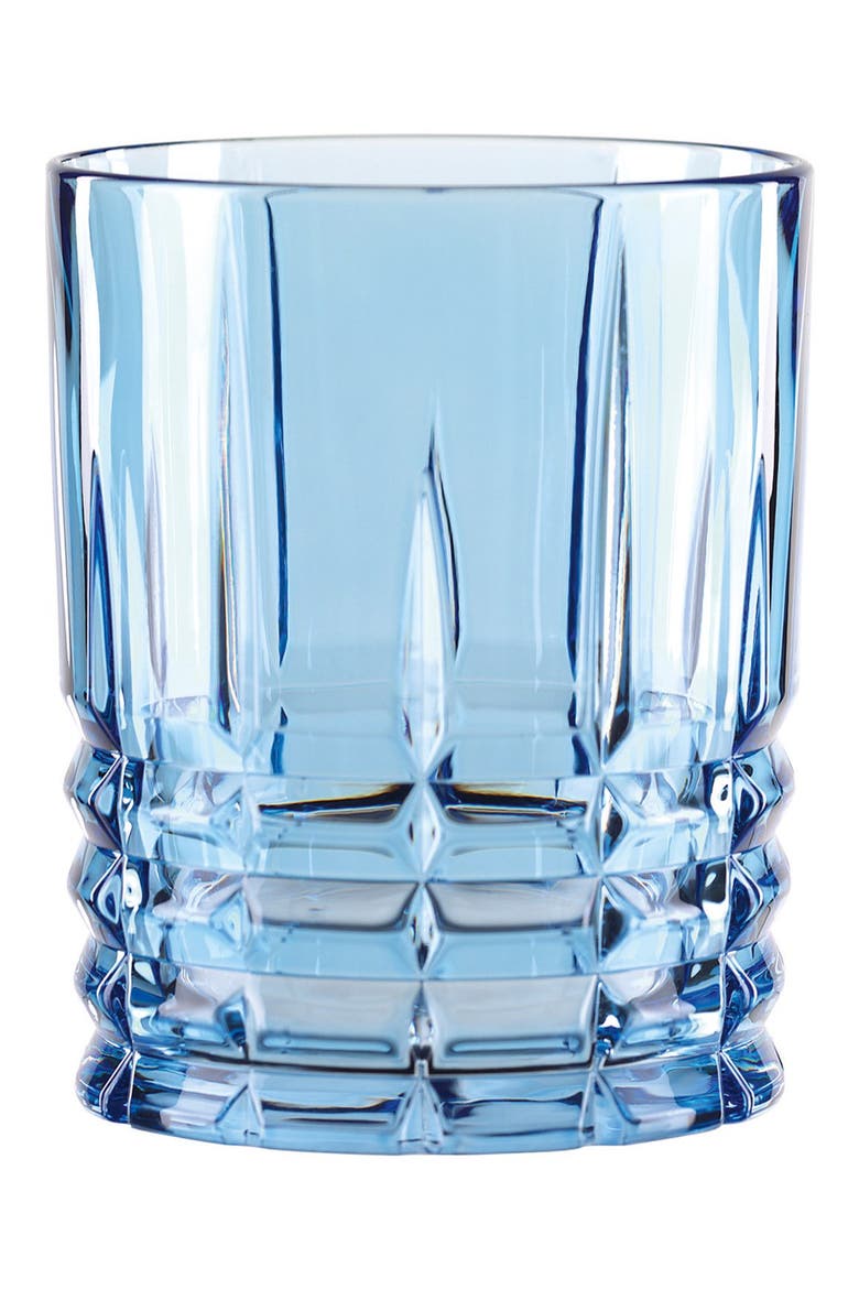 'Highland' Whiskey Tumbler, Main, color, AQUA