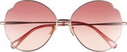 Chloé Core 60mm Round Sunglasses