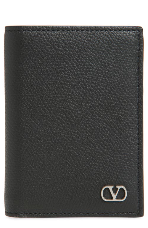 VALENTINO GARAVANI VALENTINO GARAVANI VLOGO LEATHER CONTINENTAL WALLET