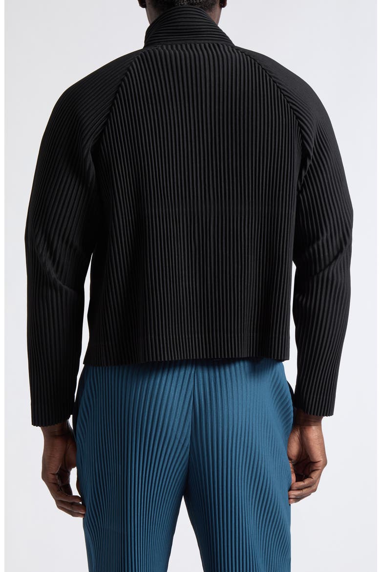 Tailored Pleats 1 Jacket, Alternate, color, BLACK