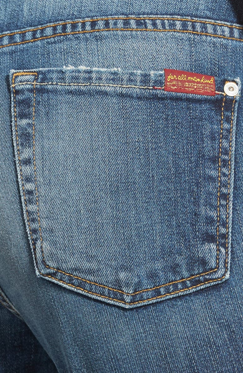 7 For All Mankind <sup>®</sup> High Rise Bootcut Jeans, Alternate, color, 