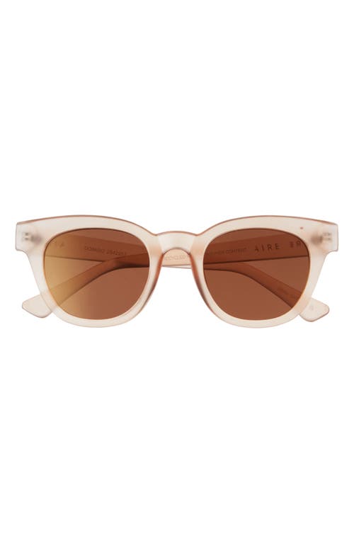 Aire 50mm Dorado D-frame Sunglasses In Gold