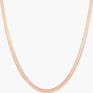 Aurate New York Herringbone Chain Necklace