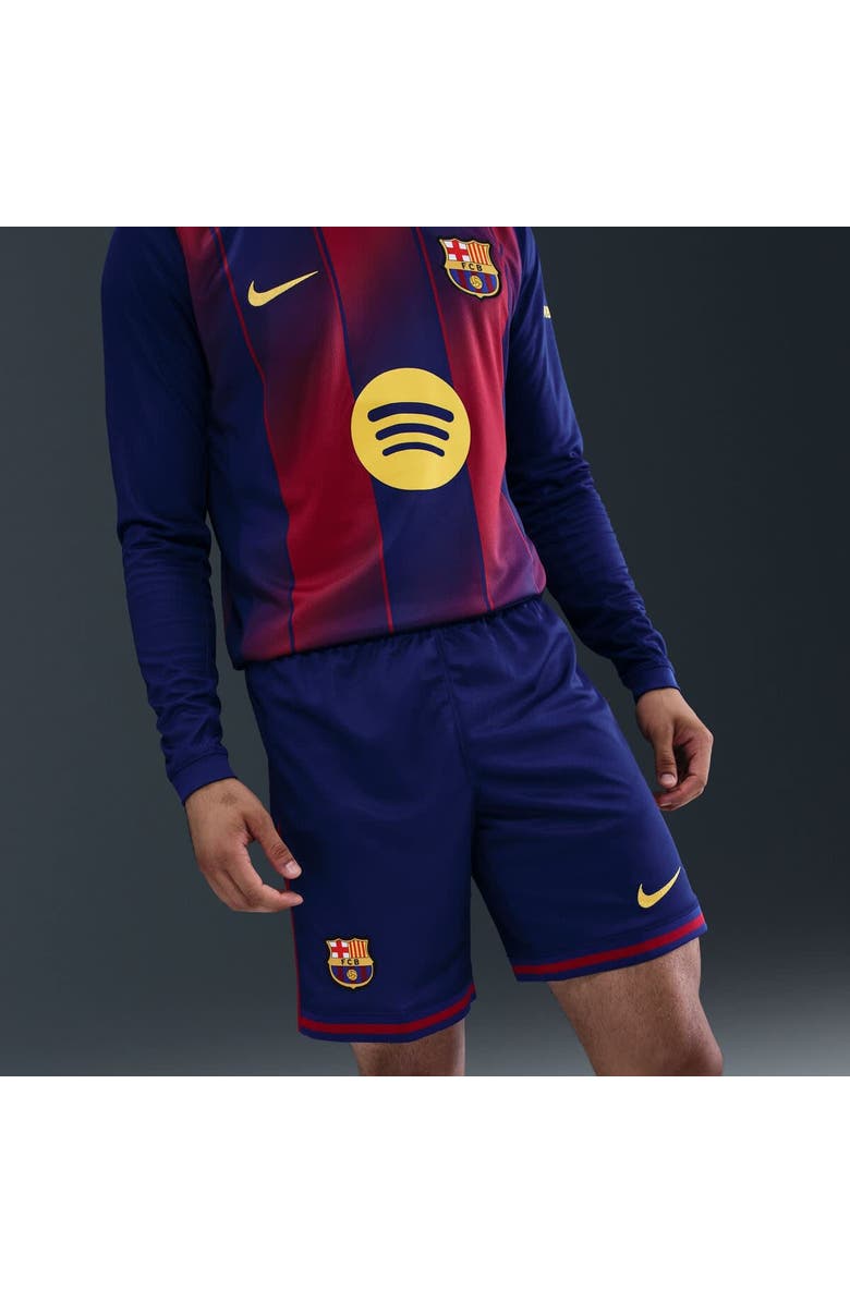 Nike Men's Nike Blue Barcelona Dri-Fit Stadium Shorts, Main, color,