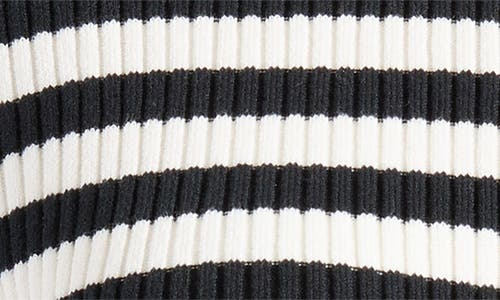 Madewell Stripe Zip Front Cardigan