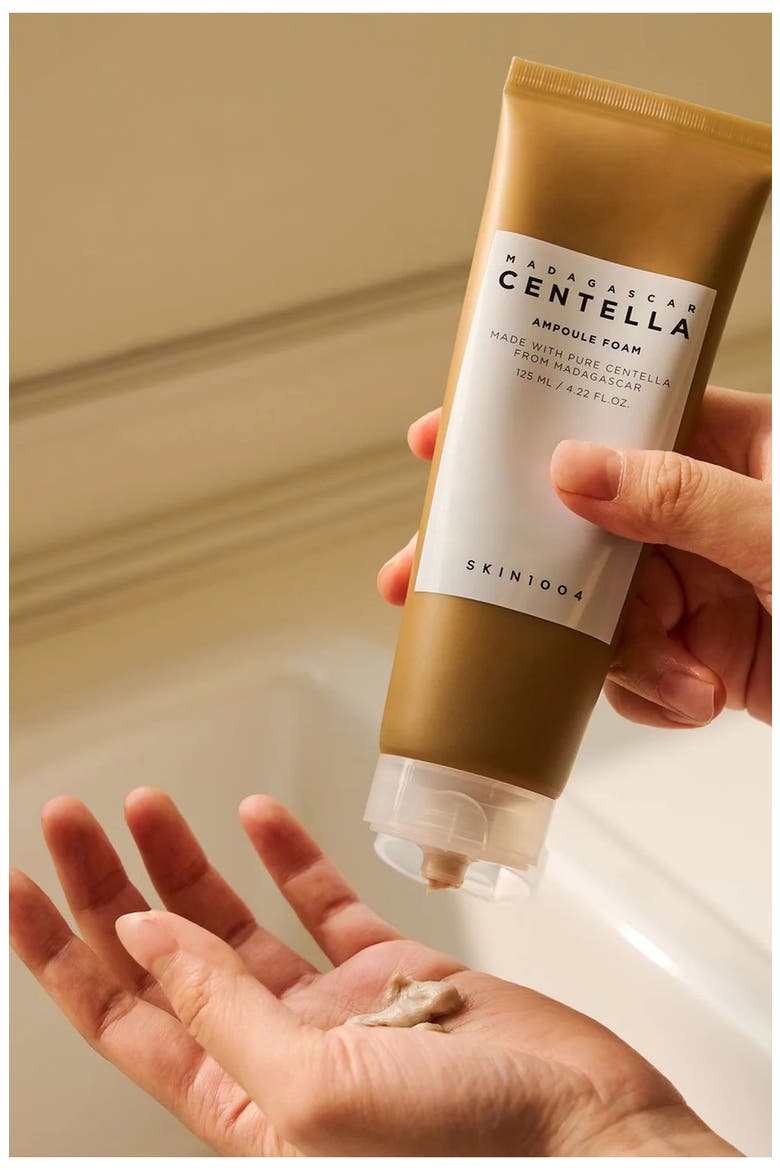 Madagascar Centella Ampoule Foam Cleanser, Alternate, color, WHITE