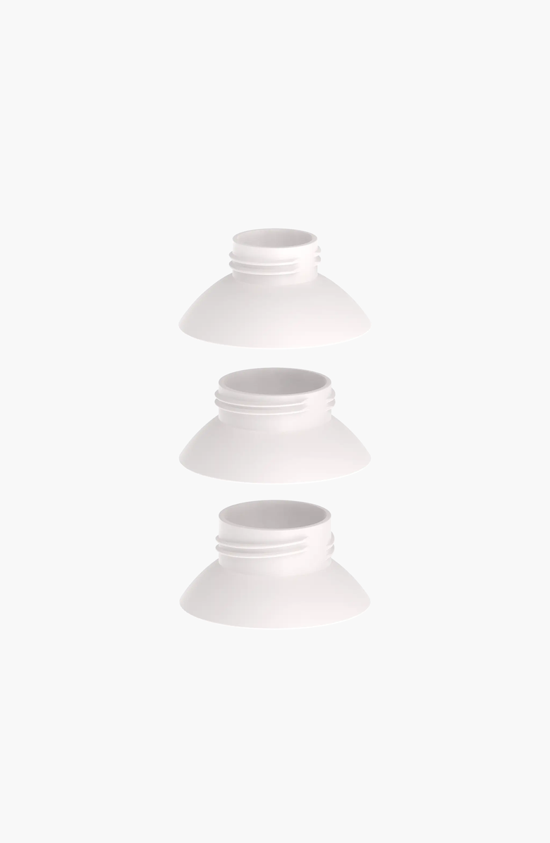 Emulait 3-Pack Breast Pump Adapter, Main, color, White