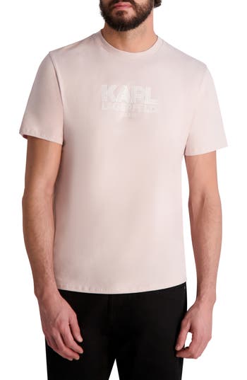 Karl Lagerfeld Paris Rubberized Karl Graphic T-shirt