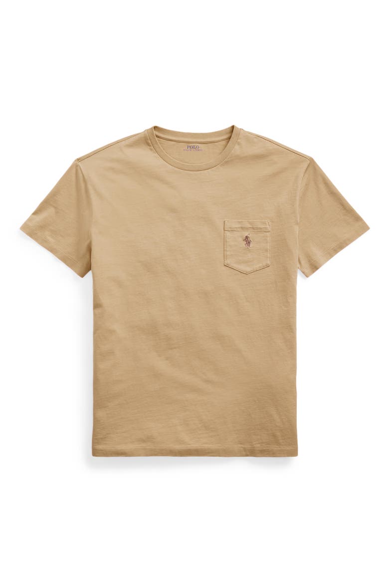 Jersey Pocket T-Shirt, Alternate, color, LUXURY TAN
