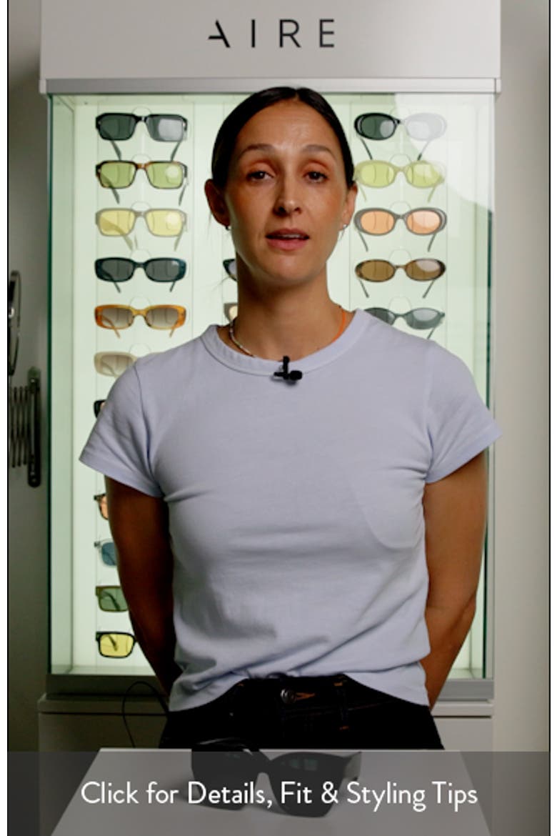 Haedus 53mm Gradient Square Sunglasses video