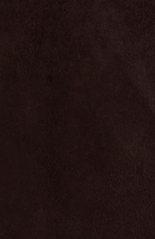 Tahari Asl Faux Suede Trench Coat In Brown