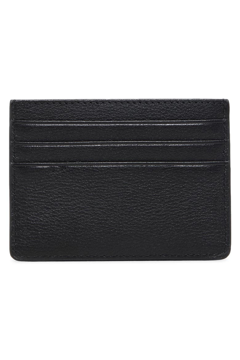 Audleys Leather Card Case, Alternate, color, BLACK