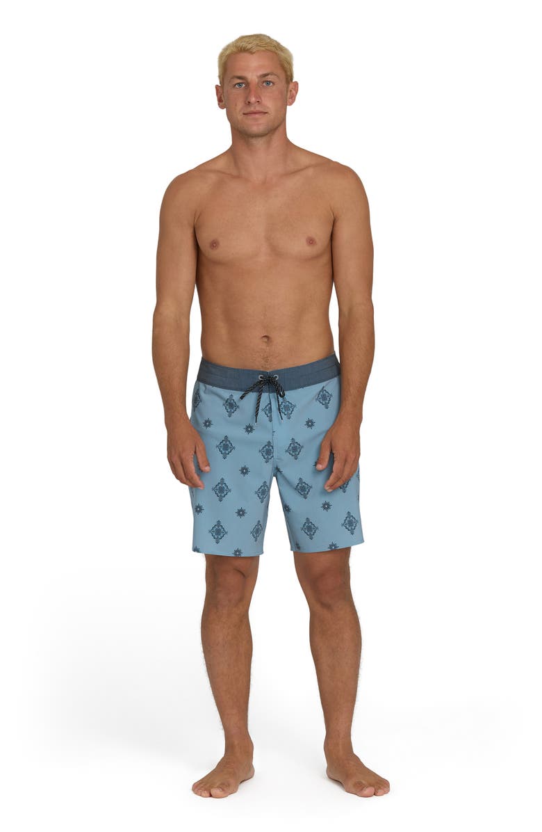Billabong Good Times Pro Board Shorts, Alternate, color, Blue Fog
