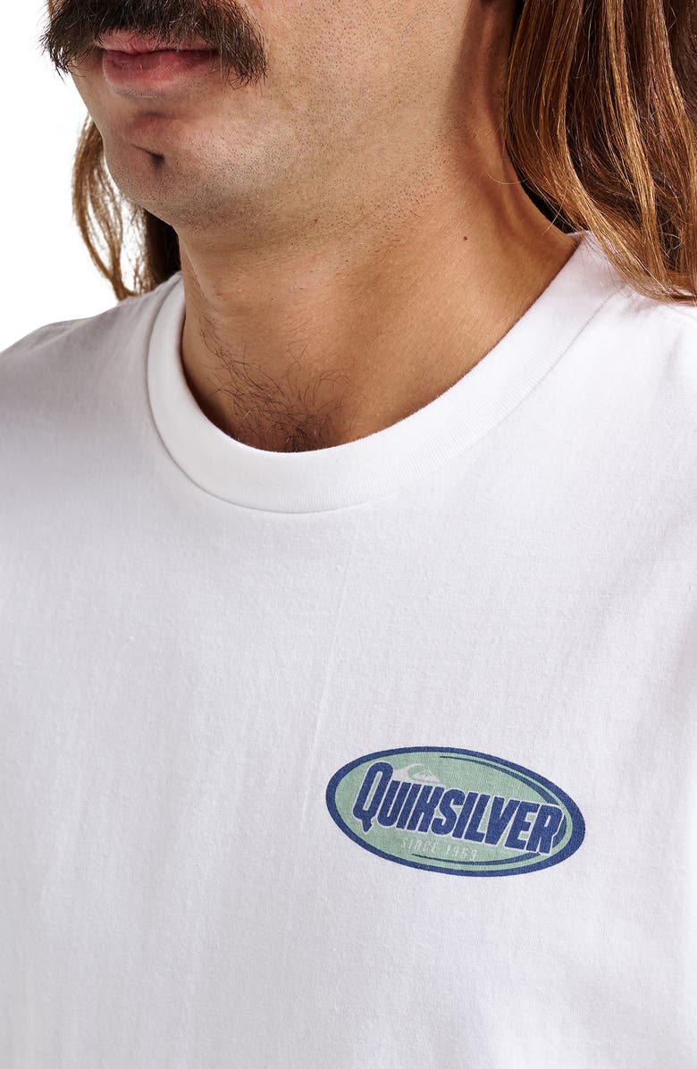 Quiksilver Crescent Speed Cotton Graphic T-Shirt, Alternate, color, 