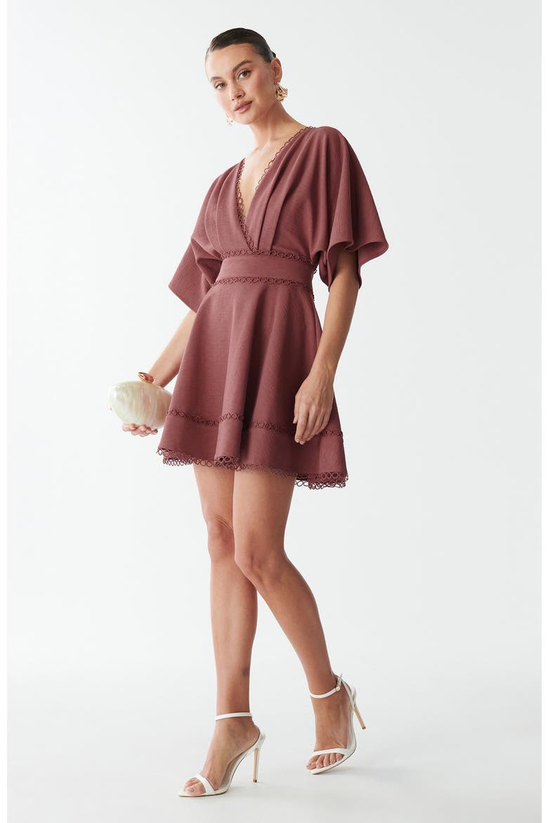 Sissy Mini Dress, Alternate, color, Blush